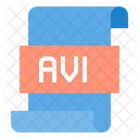 Archivo avi  Icono