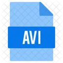 Archivo avi  Icono