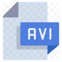 Archivo avi  Icono