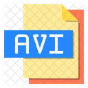 Archivo avi  Icono