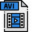 Archivo avi  Icono