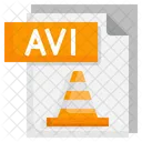 Archivo avi  Icono