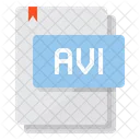 Archivo avi  Icono