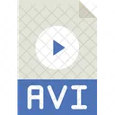 Archivo avi  Icono