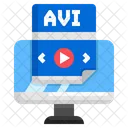 Archivo avi  Icono