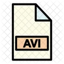 Archivo avi  Icono