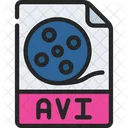 Archivo avi  Icono