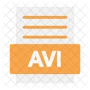 Archivo avi  Icono