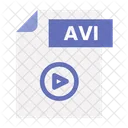 Archivo avi  Icono