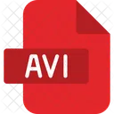 Archivo avi  Icono