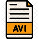 Archivo avi  Icono