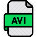 Archivo avi  Icono