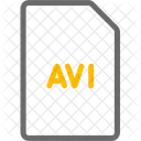 Archivo avi  Icono