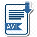 Archivo avi  Icono