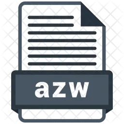 Archivo azw  Icono