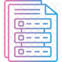 Archivo De Base De Datos Base De Datos Archivo Icon