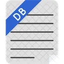 Archivo de base de datos  Icon