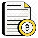 Archivo bitcoin  Icono