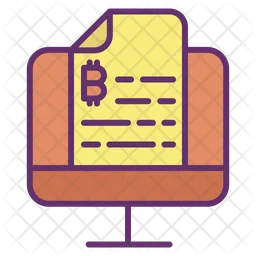 Archivo bitcoin  Icono