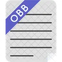 Archivo blob binario opaco de Android  Icono