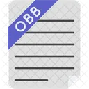 Archivo blob binario opaco de Android  Icono