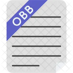 Archivo blob binario opaco de Android  Icono