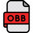 Archivo blob binario opaco de Android  Icono