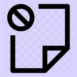 Bloque de archivos  Icono
