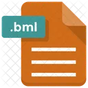 Bml Archivo Papel Icono