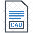 Archivo cad  Icono