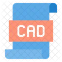 Archivo cad  Icono