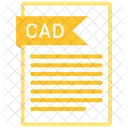 Cad Archivo Formato Icono