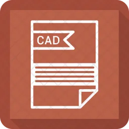 Archivo cad  Icono