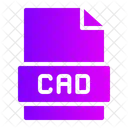 Archivo cad  Icono