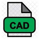 Archivo cad  Icono