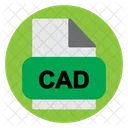 Archivo cad  Icono