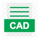 Archivo cad  Icono