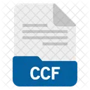 Archivo ccf  Icono