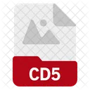 Archivo cd5  Icono