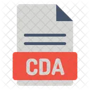 Archivo cda  Icono