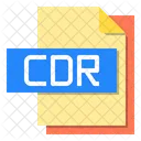 Archivo cdr  Icono