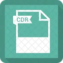 Cdr Archivo Extension Icono