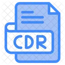 Cdr Documento Archivo Icono