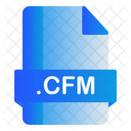 Archivo cfm  Icono