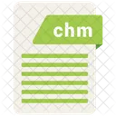 Archivo chm  Icono