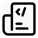 Codificacion Programacion Desarrollo Icono