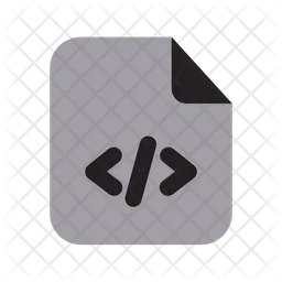 Archivo de código  Icono