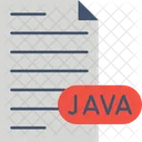 Archivo De Codigo Fuente Java Archivo Desarrollo Icono