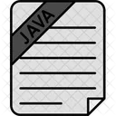 Archivo De Codigo Fuente Java Archivo Tipo De Archivo Icono