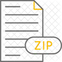 Archivo Comprimido Zip Icon